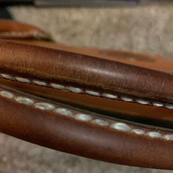 Vintage Dooney and Bourke AWL Satchel - Picture 7 of 11